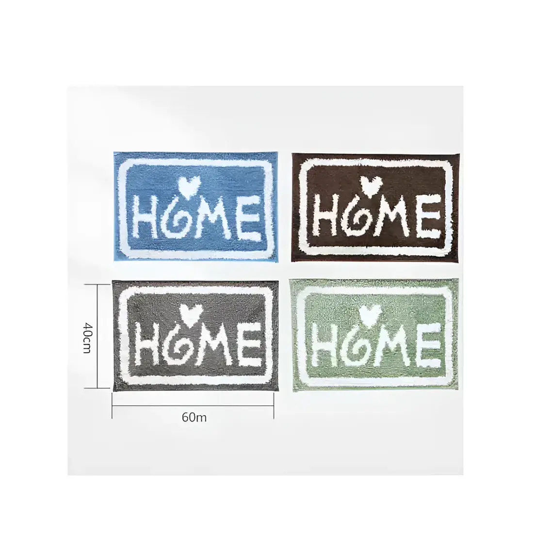 Alfombra Multiuso Home Café 40x60 cm 5