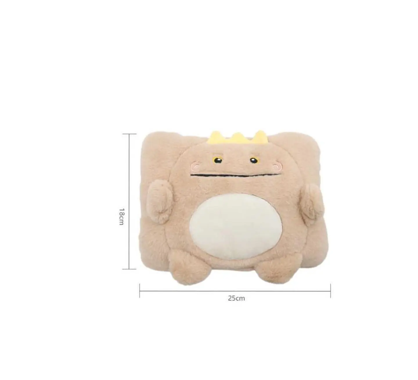 Guatero Calientamanos Peluche Dinosaurio Kawaii 25x18 cm 4