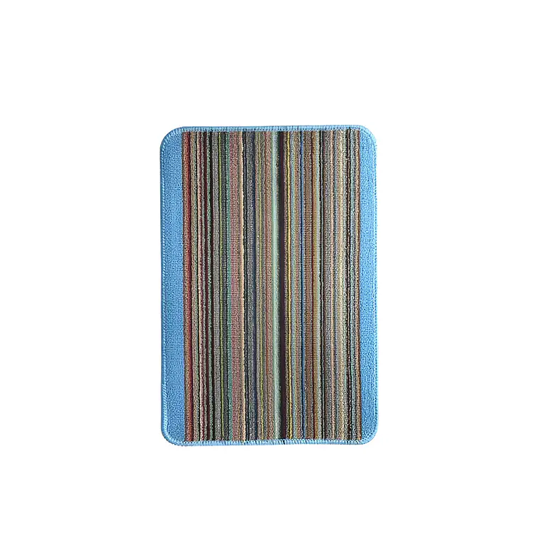 Alfombra Decorativa Rayas Multicolor Diseño Genérico 40x57cm 6