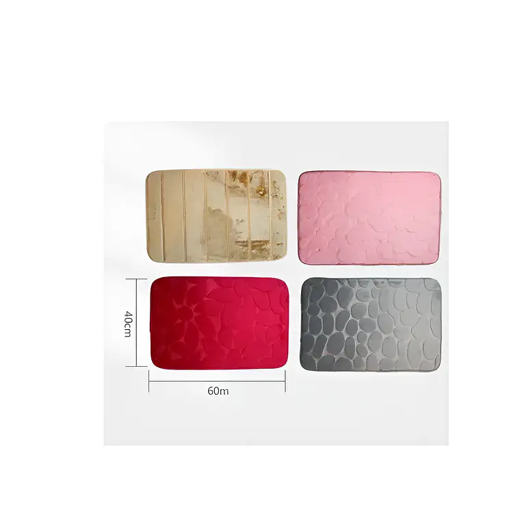 Alfombra decorativa antideslizante genérica para hogar 40x60cm 5