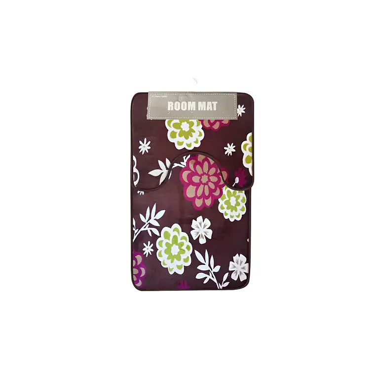 Set Baño 2 Piezas Alfombra y Cubre piso Antideslizante 3