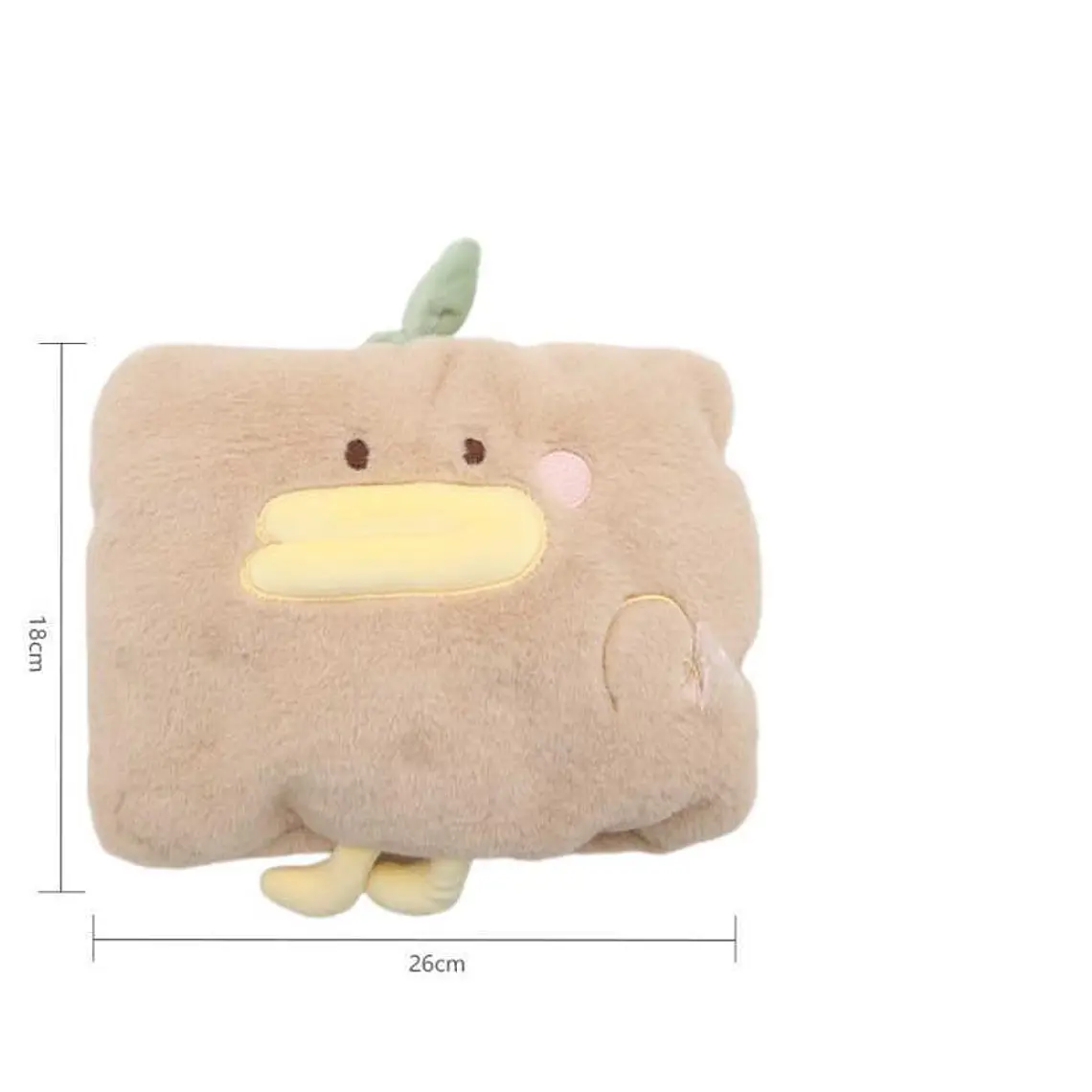 Guatero Eléctrico Recargable Peluche Pato Kawaii Calienta Manos 5