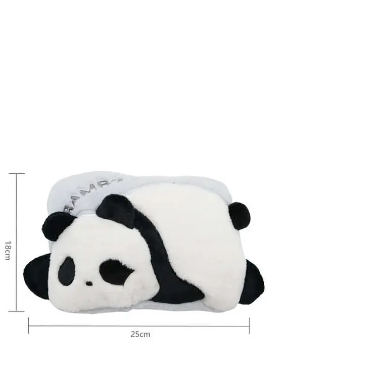Guatero Eléctrico De Peluche Diseño Oso Panda  3