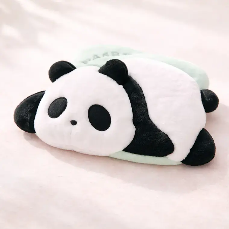 Guatero Eléctrico De Peluche Diseño Oso Panda  2