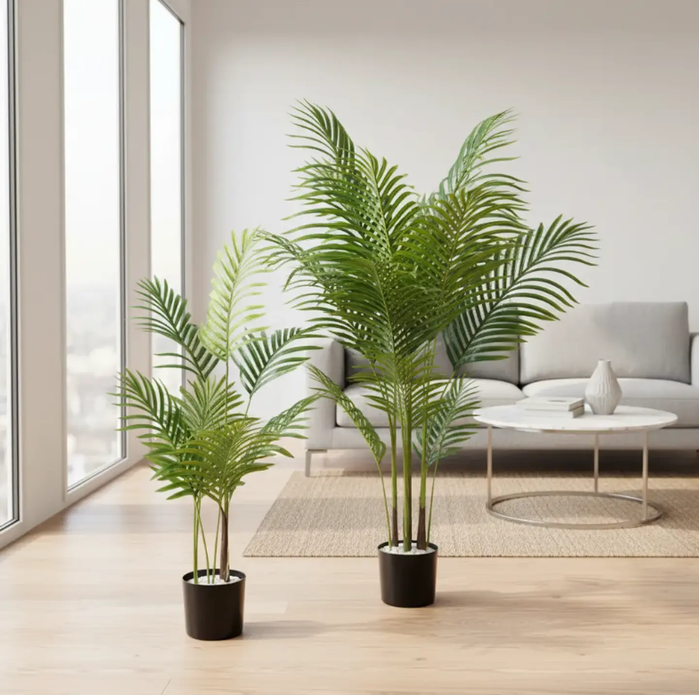 Palmera Artificial Decorativa 150 cm con Macetero 5