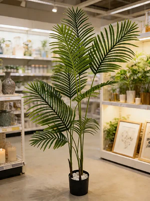 Palmera Artificial Decorativa 150 cm con Macetero