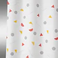 Cortina De Ducha De Peva Con Estampado De Bloques 180x180cm - Miniatura 2