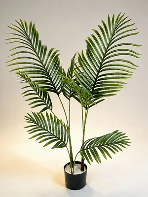 Palmera Artificial Decorativa 120 cm con Macetero