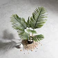 Palmera Artificial Decorativa 120 cm con Macetero - Miniatura 3