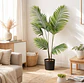Palmera Artificial Decorativa 120 cm con Macetero - Miniatura 4