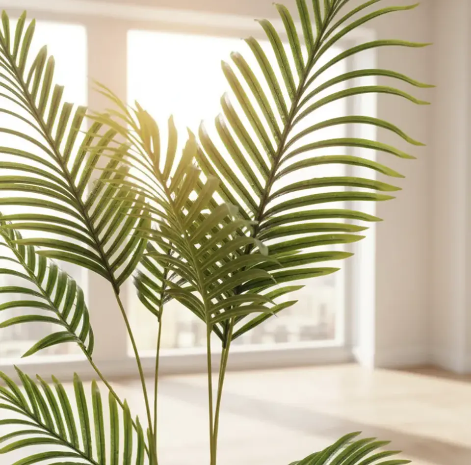 Palmera Artificial Decorativa 120 cm con Macetero 6