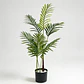 Planta Artificial Palmera Decorativa 0,9cm Con Macetero Negro - Miniatura 2
