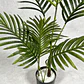 Planta Artificial Palmera Decorativa 0,9cm Con Macetero Negro - Miniatura 6