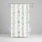 Cortina De Ducha De Peva Con Estampado De Pájaros, 180x180cm - Miniatura 1
