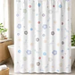 Cortina De Ducha Con Estampado De Flores 180x180 Cm - Miniatura 3