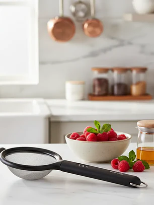 Colador de Malla Fina 26.5 cm para Cocina y Repostería