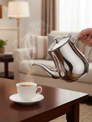 Tetera Jarra Acero Inoxidable para Té y Café 32oz