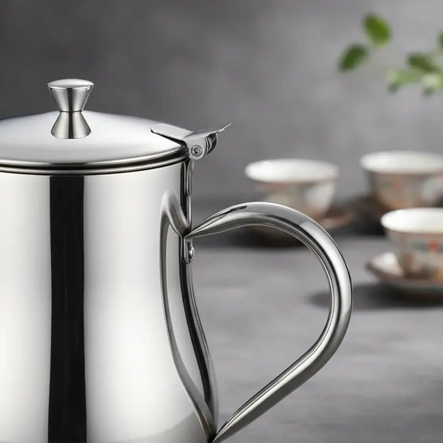 Tetera Jarra Acero Inoxidable para Té y Café 24oz 2