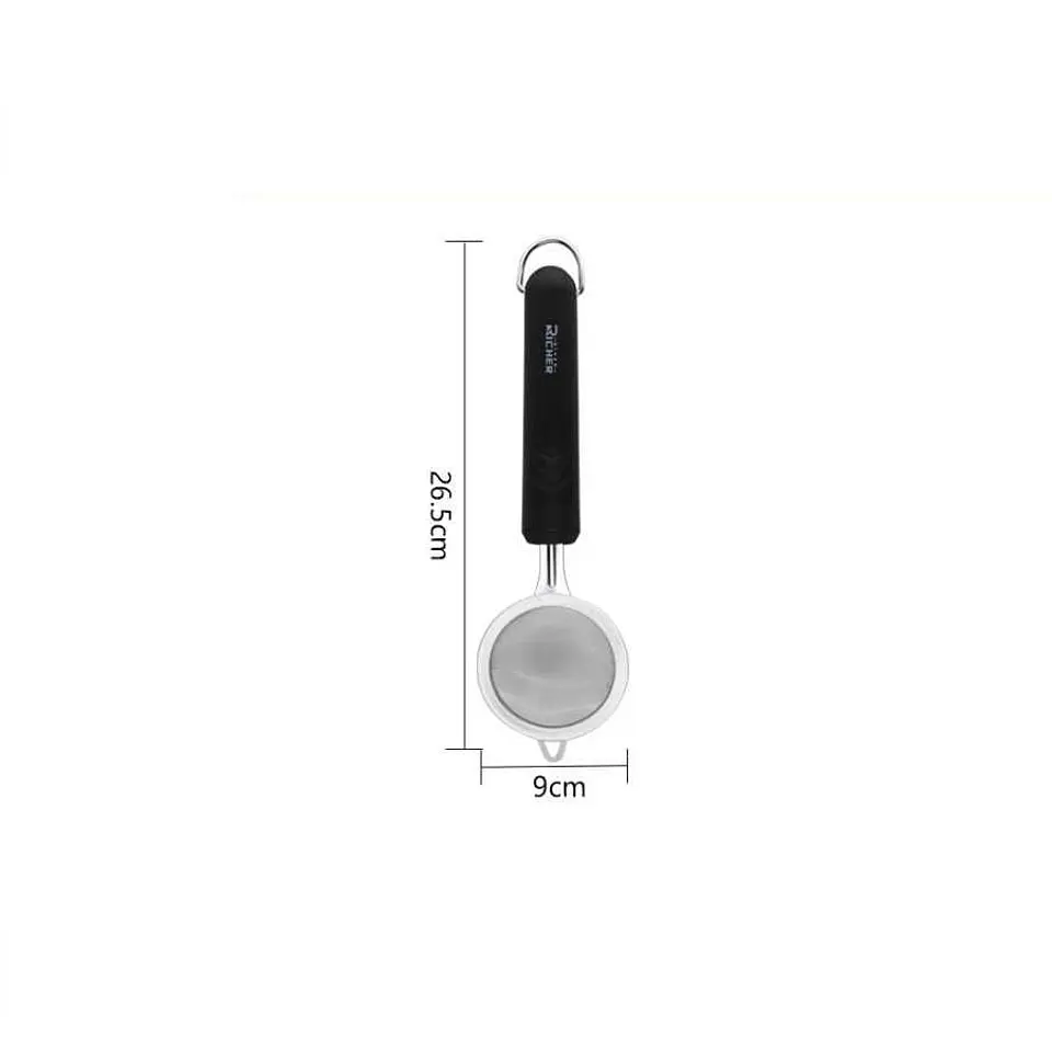 Colador Cernidor 9cm Malla Fina Acero Inoxidable 3
