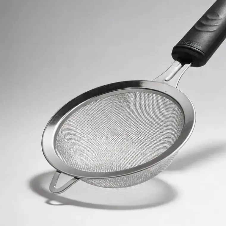 Colador Cernidor 9cm Malla Fina Acero Inoxidable 6