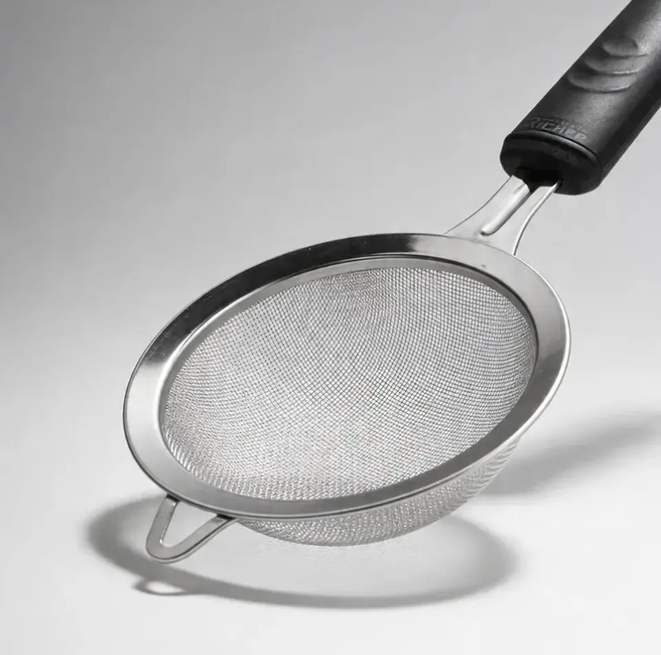 Colador Cernidor 9cm Malla Fina Acero Inoxidable 6