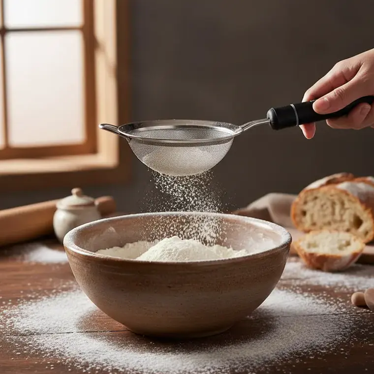 Colador Cernidor 9cm Malla Fina Acero Inoxidable 2