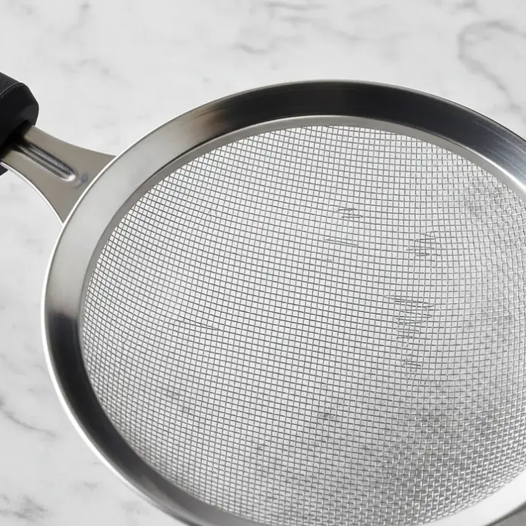 Colador Cernidor 9cm Malla Fina Acero Inoxidable 9