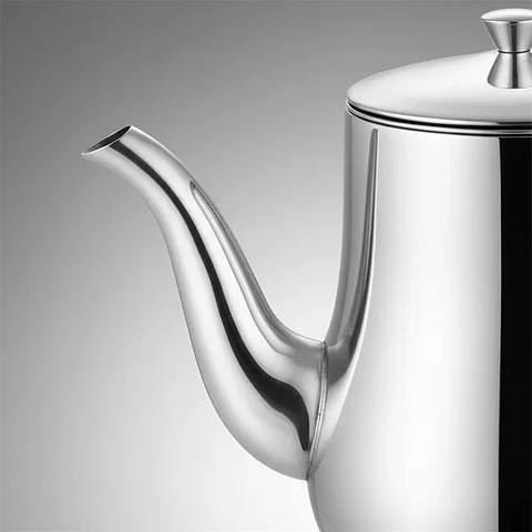 Tetera Jarra de Acero Inoxidable para Té y Café 13OZ