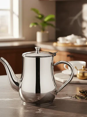 Tetera Jarra de Acero Inoxidable para Té y Café 13OZ