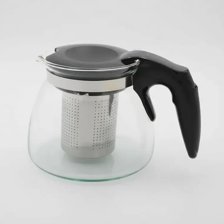 Tetera de Vidrio con Infusor de Acero Inoxidable 700ml 2