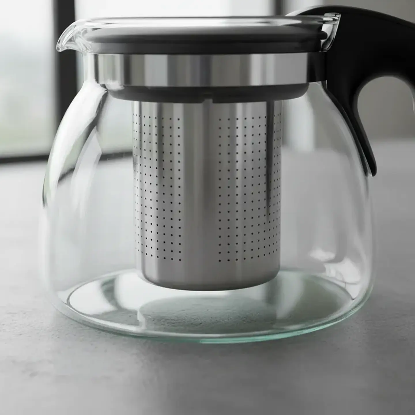 Tetera de Vidrio con Infusor de Acero Inoxidable 700ml 4