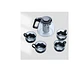 Set Tetera de Vidrio con Infusor y 4 Tazas 5 Piezas - Miniatura 4