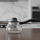 Cafetera Tetera Jarro Vidrio 1050ml con Mango y Tapa - Miniatura 2