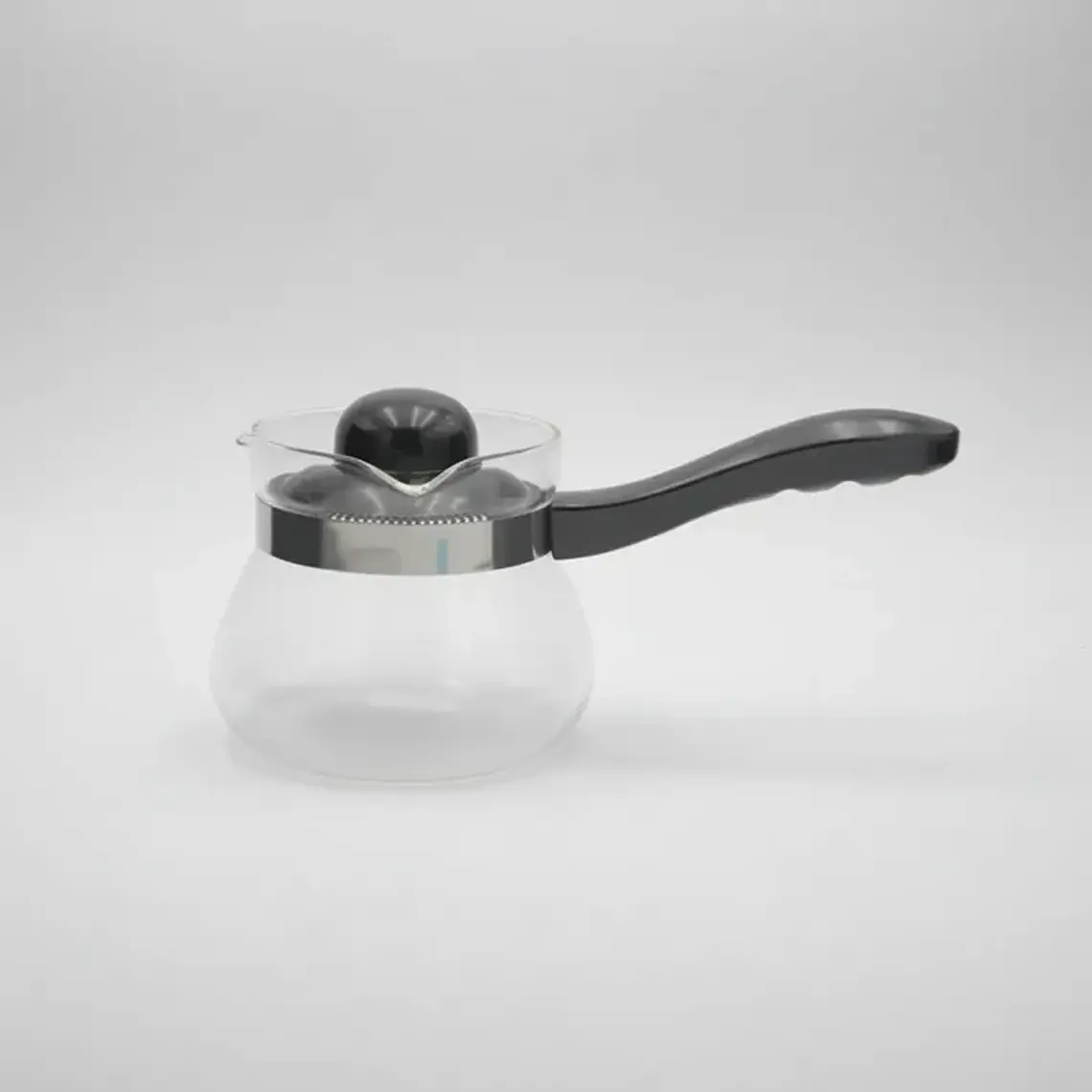 Cafetera Tetera Jarro Vidrio 1050ml con Mango y Tapa 3