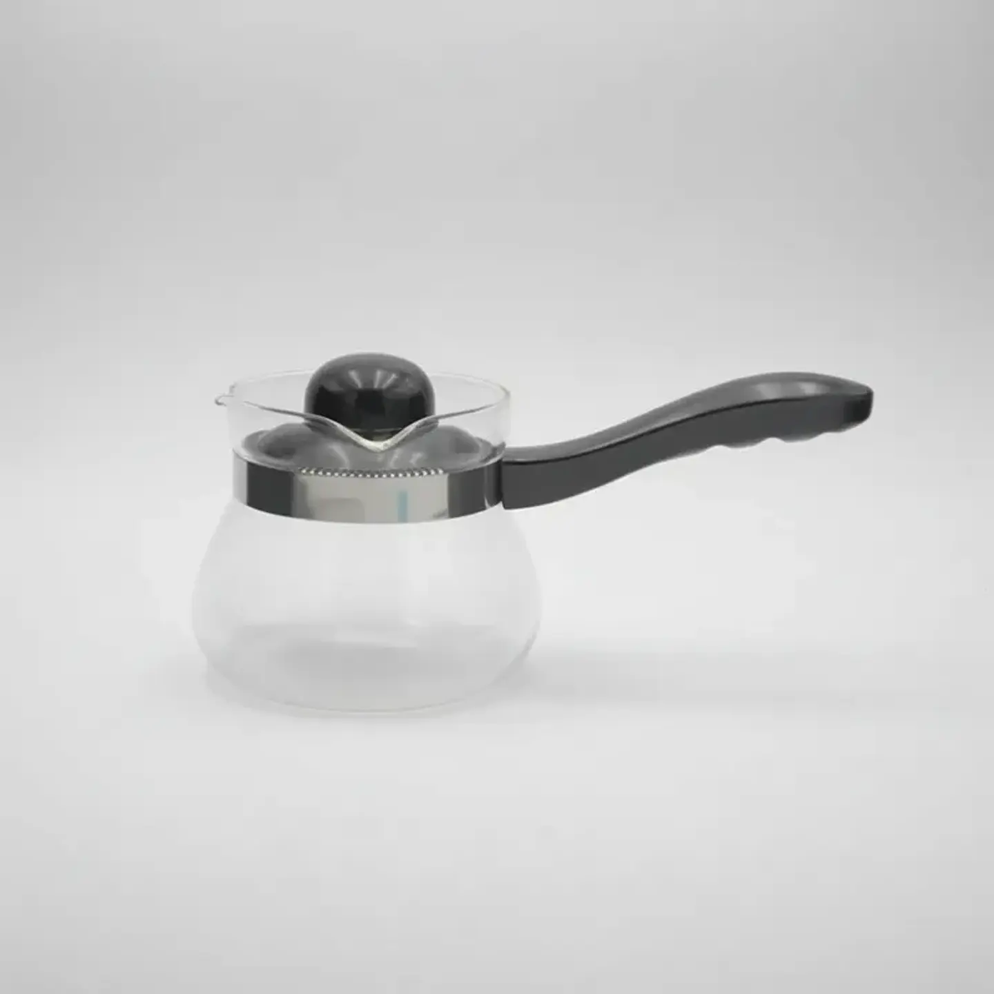 Cafetera Tetera Jarro Vidrio 1050ml con Mango y Tapa 3