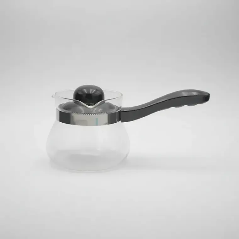 Cafetera Tetera Jarro Vidrio 1050ml con Mango y Tapa 3
