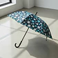 Paraguas Grande Diseño Burbujas Colores Mango Curvo - Miniatura 3