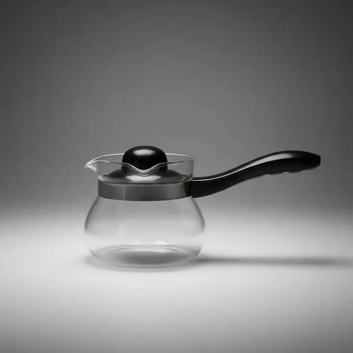 Cafetera Tetera Jarro Vidrio 800ml con Mango y Tapa 1