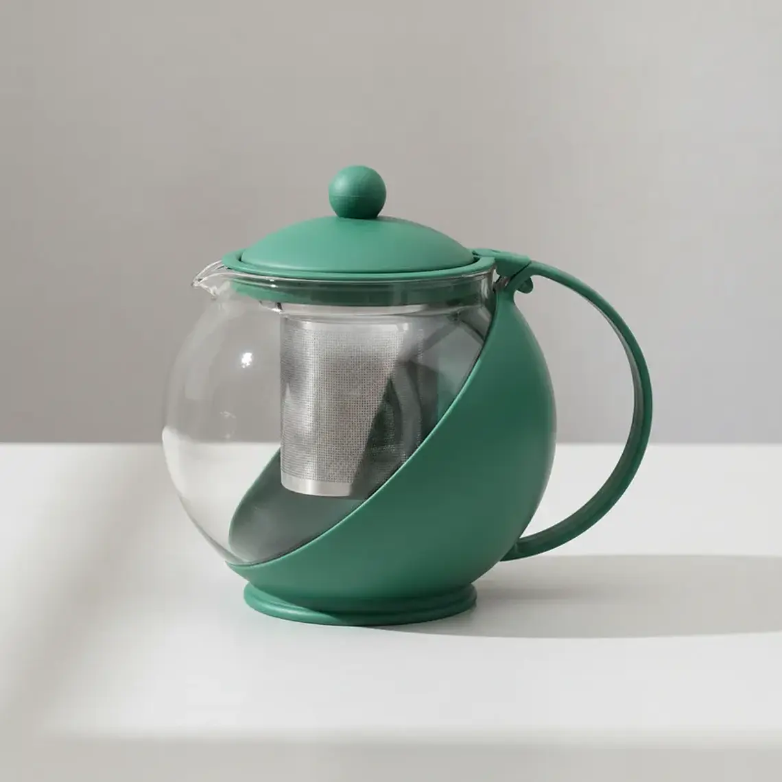 Tetera de Vidrio con Infusor de Acero Inoxidable 750ml 2