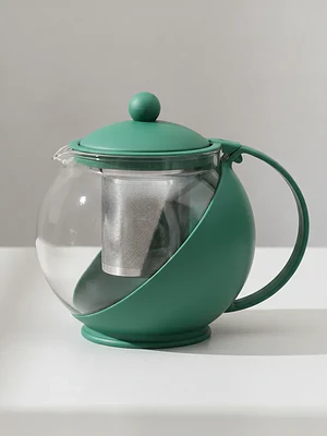 Tetera de Vidrio con Infusor de Acero Inoxidable 750ml