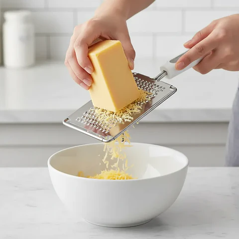 Rallador Plano Acero Inoxidable para Cocina