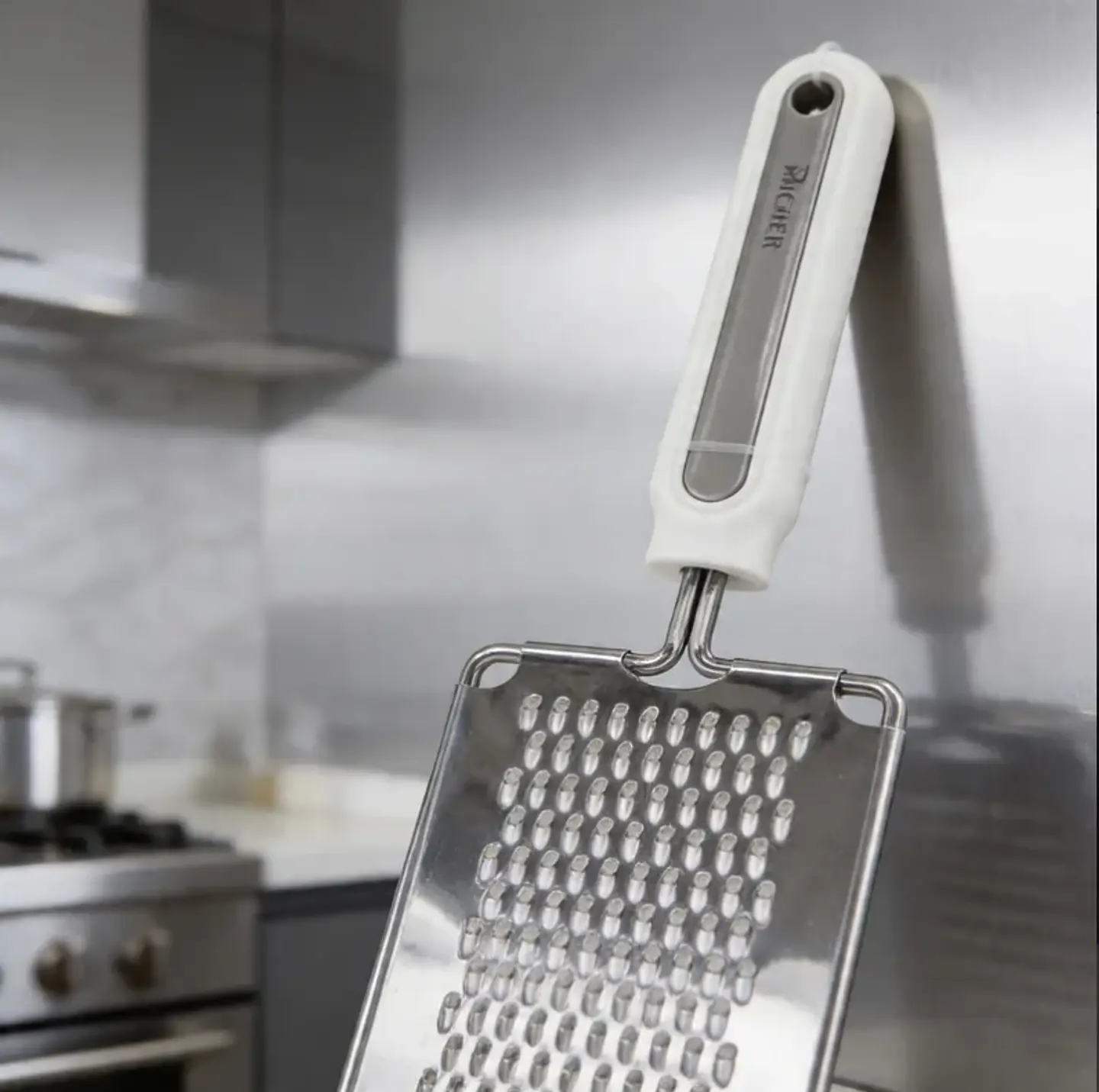 Rallador Plano Acero Inoxidable para Cocina 6