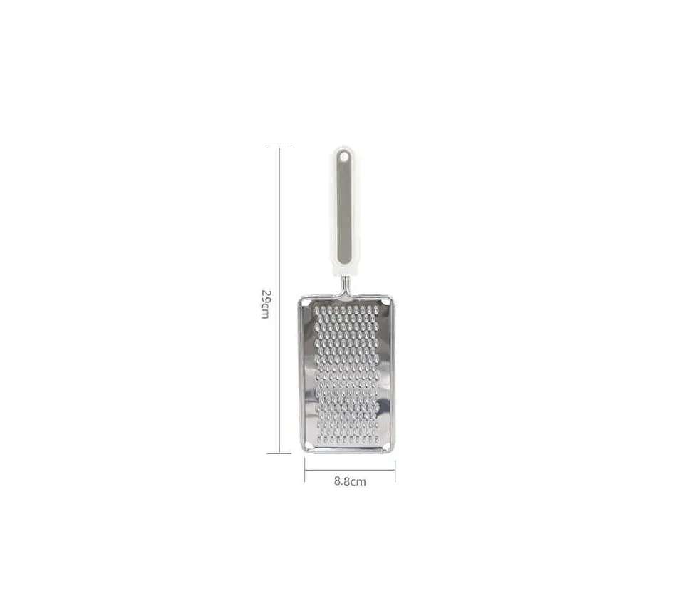 Rallador Plano Acero Inoxidable para Cocina 5