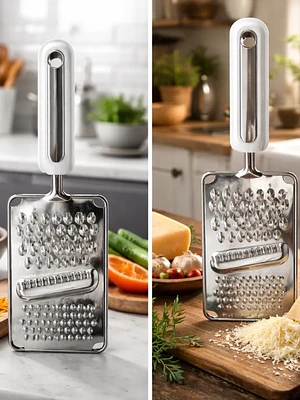 Rallador Pelador Y Rebanador Richer De Acero Inoxidable