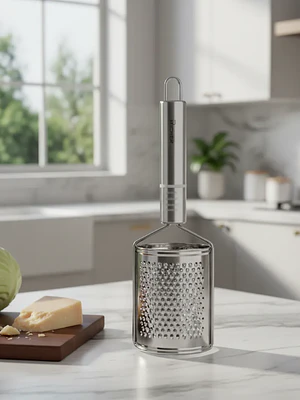 Rallador Manual De Acero Inoxidable Para Queso Y Verduras