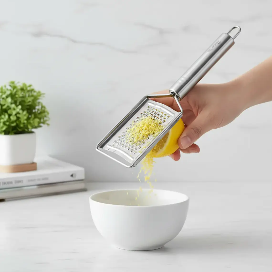 Rallador Manual De Acero Inoxidable Para Queso Y Verduras 4