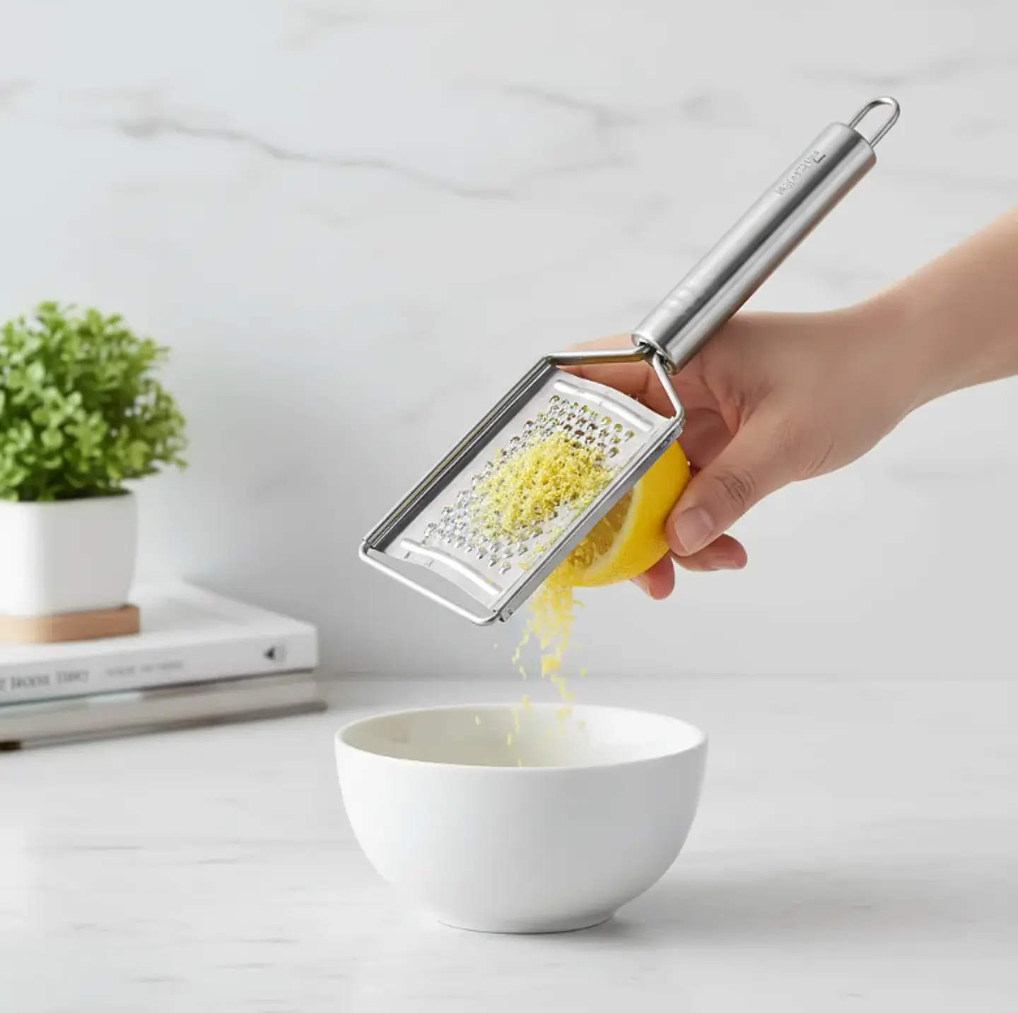 Rallador Manual De Acero Inoxidable Para Queso Y Verduras 4