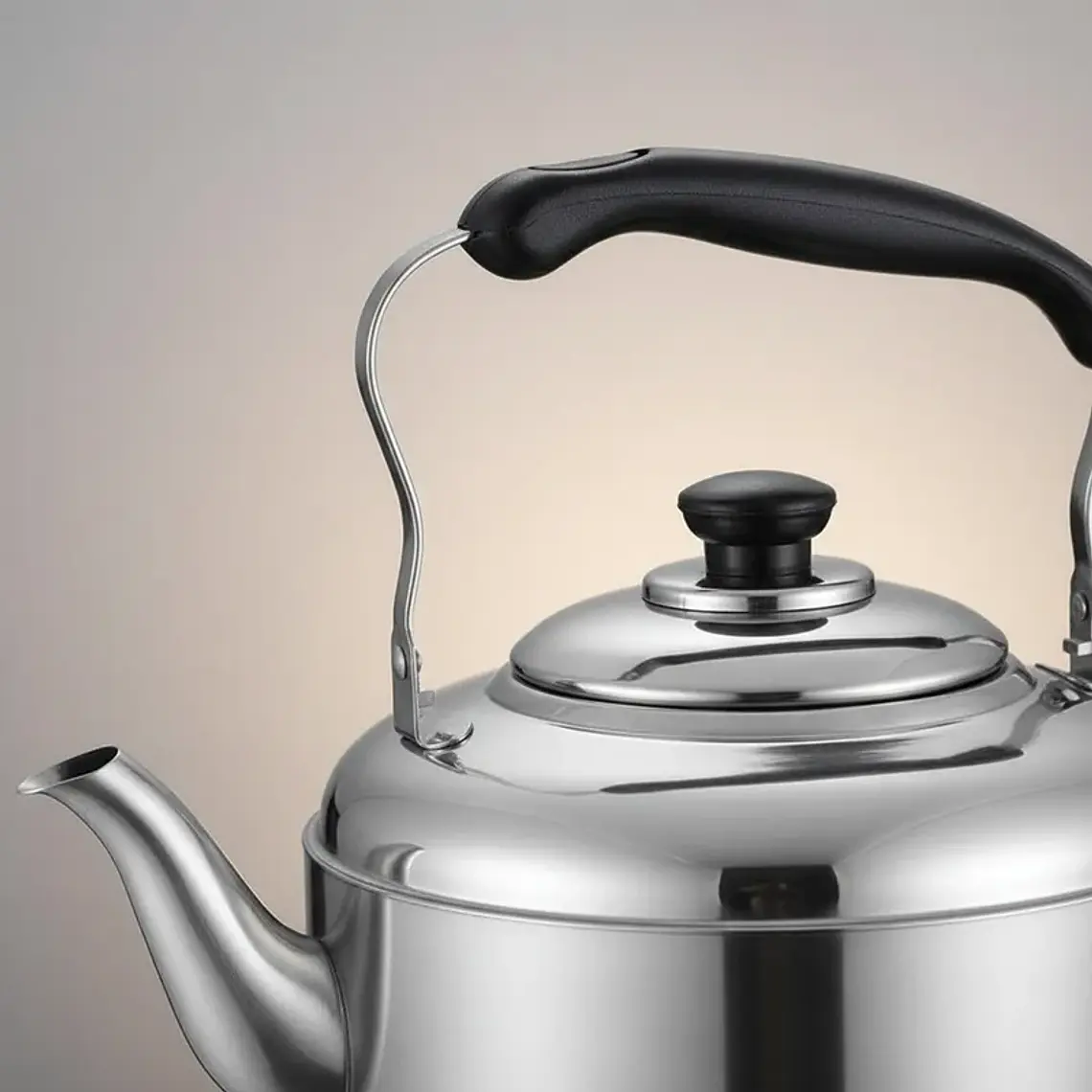 Tetera de Acero Inoxidable Clásica Plateada 5000ml 3