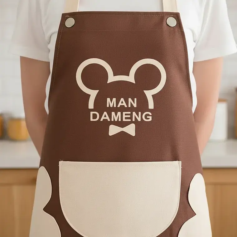 Delantal de cocina genérico resistente y práctico 70CM 3