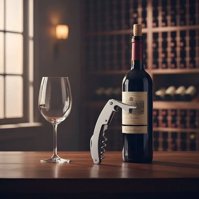 Descorchador De Vino Profesional Doble Palanca Acero Inox 4